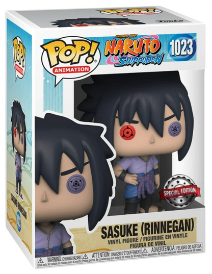 FUNKO POP! ANIMATION: NARUTO - SASUKE [RINNEGAN] **AAA ANIME EXCLUSIVE** #1023