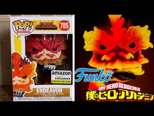 Funko Pop! Animation: My Hero Academia - Endeavor Glow in the Dark *Amazon Exclusive #785
