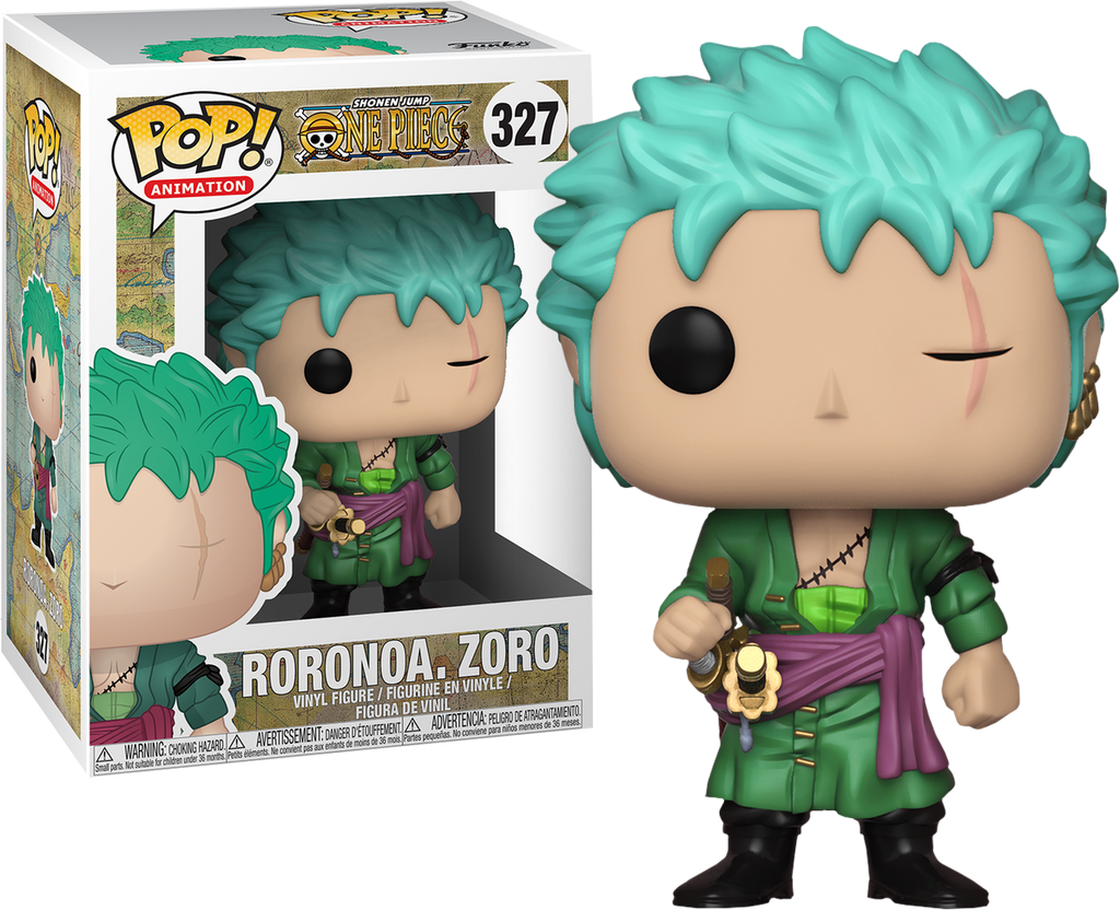 FUNKO POP! ANIMATION: ONE PIECE - RORONOA. ZORO #327 – MyPops.ca