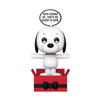 FUNKO POPSIES PEANUTS - SNOOPY - KEEP LOOKING UP - THAT'S THE SECRET OF LIFE