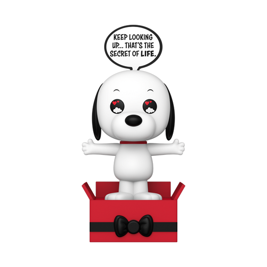 FUNKO POPSIES PEANUTS - SNOOPY - KEEP LOOKING UP - THAT'S THE SECRET OF LIFE