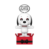 FUNKO POPSIES PEANUTS - SNOOPY - KEEP LOOKING UP - THAT'S THE SECRET OF LIFE
