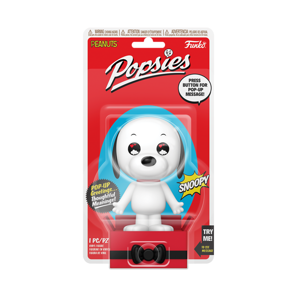 FUNKO POPSIES PEANUTS - SNOOPY - KEEP LOOKING UP - THAT'S THE SECRET OF LIFE