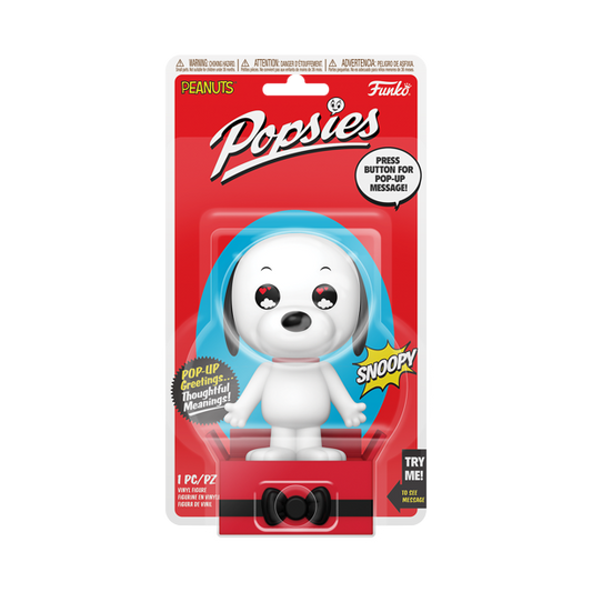 FUNKO POPSIES PEANUTS - SNOOPY - KEEP LOOKING UP - THAT'S THE SECRET OF LIFE