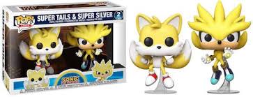Funko Pop! Animation: Sonic the Hedgehog - Tails & Silver (2-Pack) *2020 Special Edition*