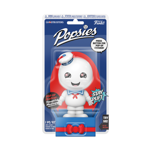FUNKO POPSIES GHOSTBUSTERS - STAY PUFT - I AIN'T AFRAID OF NO GHOST!