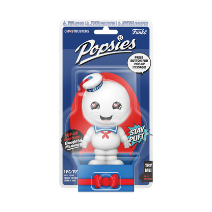 FUNKO POPSIES GHOSTBUSTERS - STAY PUFT - I AIN'T AFRAID OF NO GHOST!