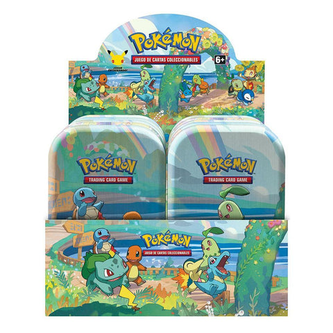 POKEMON TCG: POKEMON - CELEBRATIONS - MINI TINS (COMPLETE SET OF 8 DESIGNS)