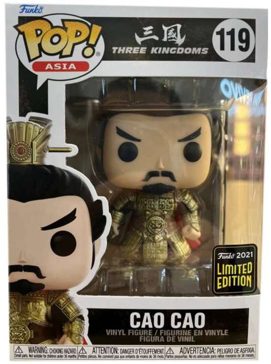 Funko Pop! THREE KINGDOMS - CAO CAO #119 *2021 ASIA EXCLUSIVE*