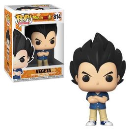 FUNKO POP! ANIMATION: DRAGON BALL SUPER [DBZ] - VEGETA [CASUAL] #814