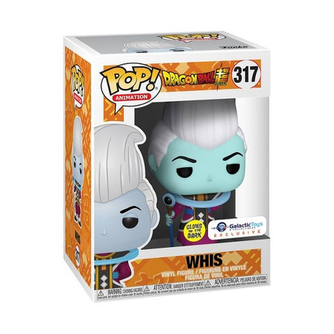 Funko Pop! Animation: Dragon Ball Super: Whis *GITD**Galactic Toys Exclusive* #317