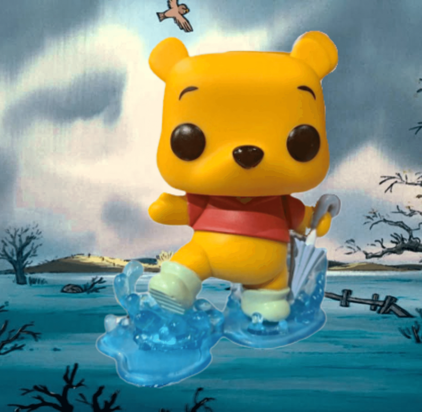 FUNKO POP! DISNEY: WINNIE THE POOH - WINNIE THE POOH [IN THE RAIN] **BOXLUNCH EXCLUSIVE** #1159