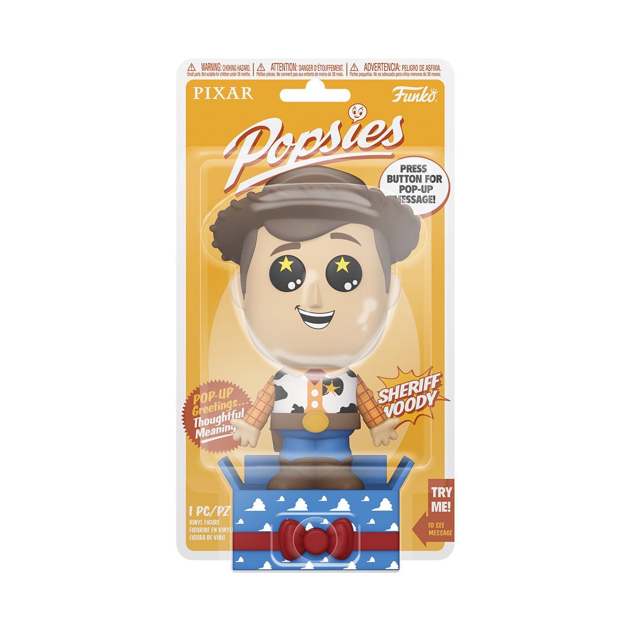 FUNKO POPSIES TOY STORY - WOODY - YOU'VE GOT A FRIEND IN ME!