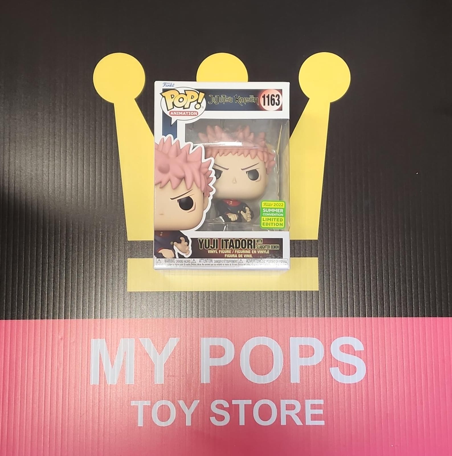 FUNKO POP! ANIMATION: JUJUTSU KAISEN - YUJI ITADORI [W