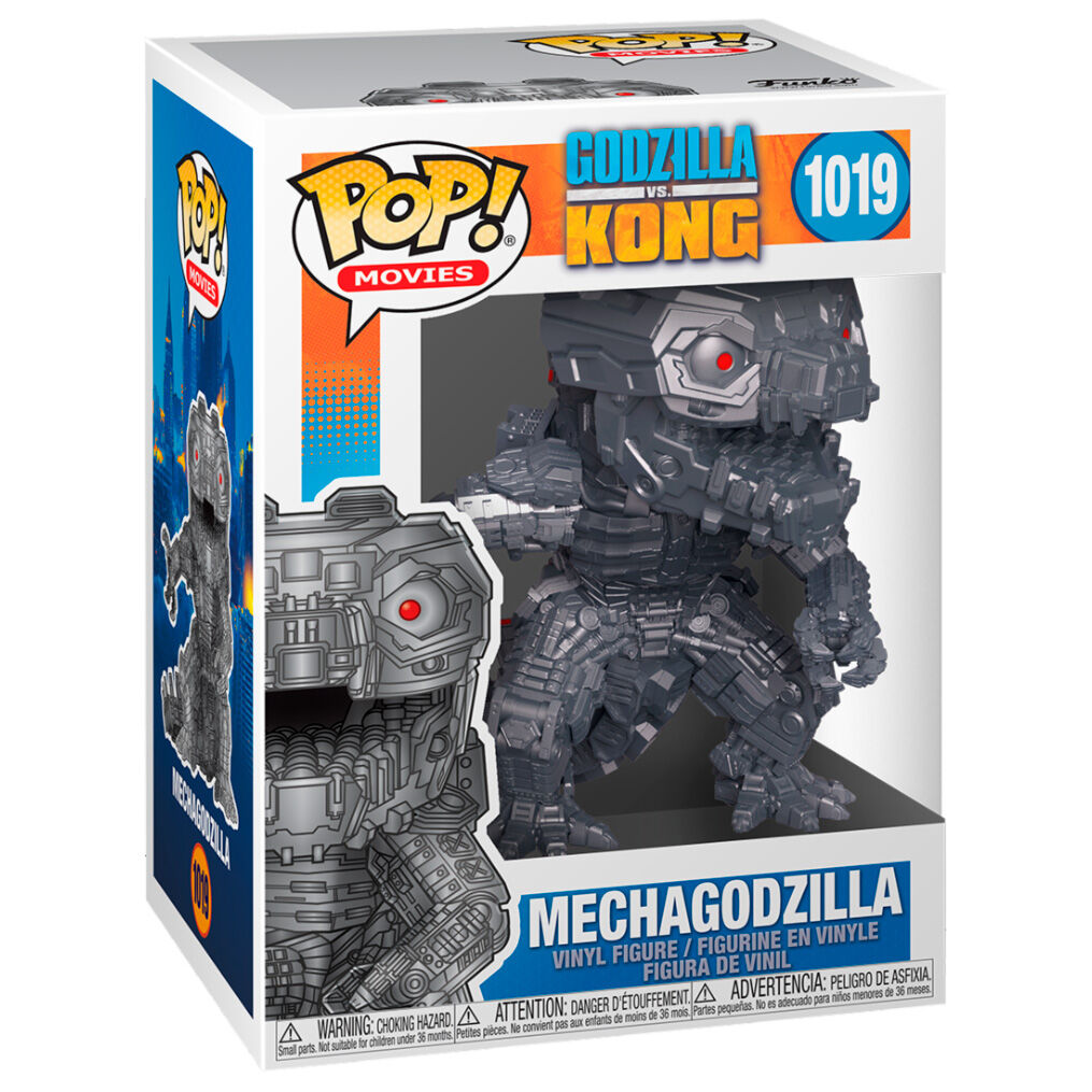 FUNKO POP! MOVIES: GODZILLA VS. KONG - MECHAGODZILLA [METALLIC] #1019